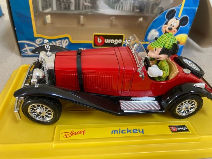 Disney Mickey Mouse Mercedes SSKL 1/24 Burago