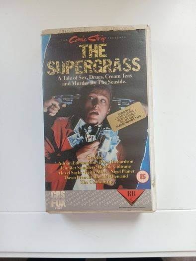 The Supergrass Film On A High Quality MAXELL Tape Ex Rental.