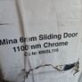 shower door sliding chrome Image 2