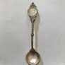 Antique Portuguese Silver Coin Souvenir Spoon Image 9