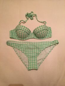 Topshop gingham bikini