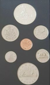 Silver Dollar 1975 Canadian Proof Coin Set