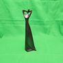 Lady Figurine Warm Dark Brown , Posing Elegant Woman Image 6