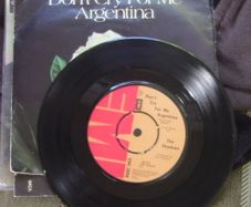 The Shadows - Don't Cry For Me Argentina 7" Single