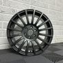 18" Multi Spoke Alloy wheels Ford Transit Custom Van Vw Transporter T7 74.5 6x120 Gunmetal Image 2