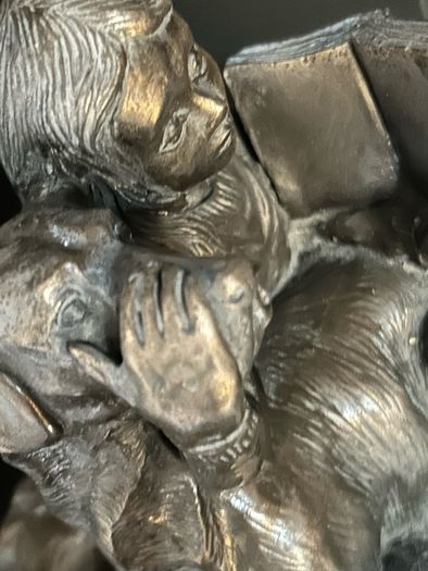 Bronze Figurine by Barry Ormond Reading Lesson