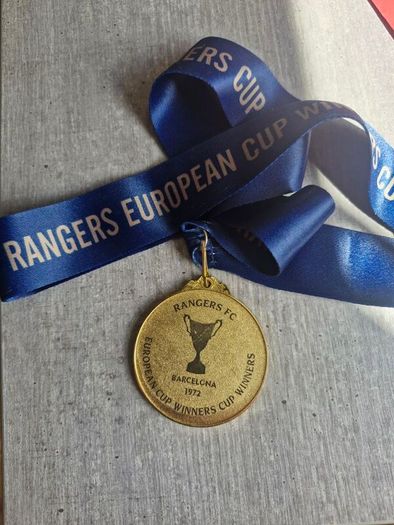 European Cup Winners Cup Medal 1972