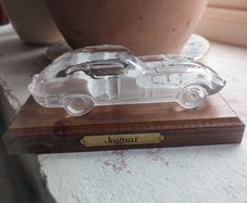 crystal jaguar paperweight