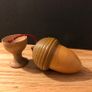 Vintage Wooden Acorn Trinket Box Image 3