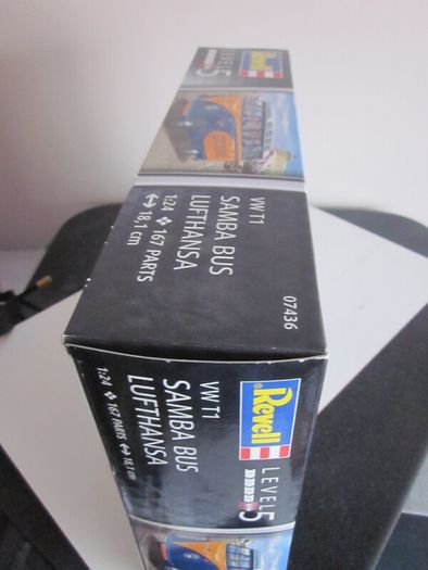 VW T1 Samba Bus Lufthansa Revell Model Kit 07436 New