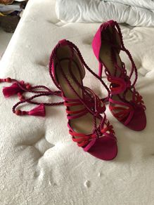Arezzo Pink suede Shoes