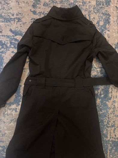 Ladies Black Trench Coat