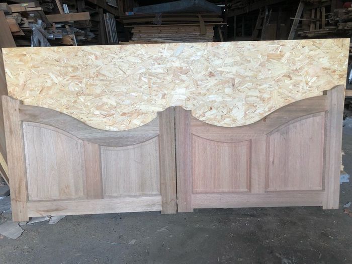 Pair of 4ft wide hardwood gates