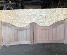 Pair of 4ft wide hardwood gates