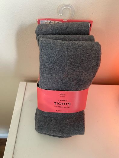 NEW M&S school tights (age 13-14)