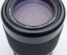 Pentacon Prakticar PB 4-5.6/55-200 MC is a vintage manual focus zoom lens made in East Germany