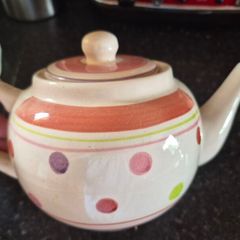 Hand Painted Teapot