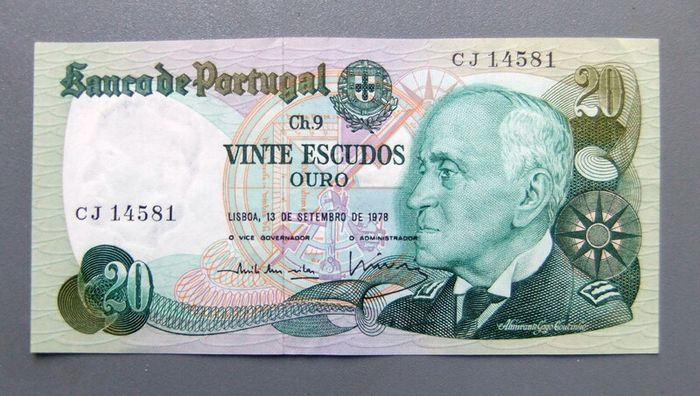Portugal 20 Escudos 1978