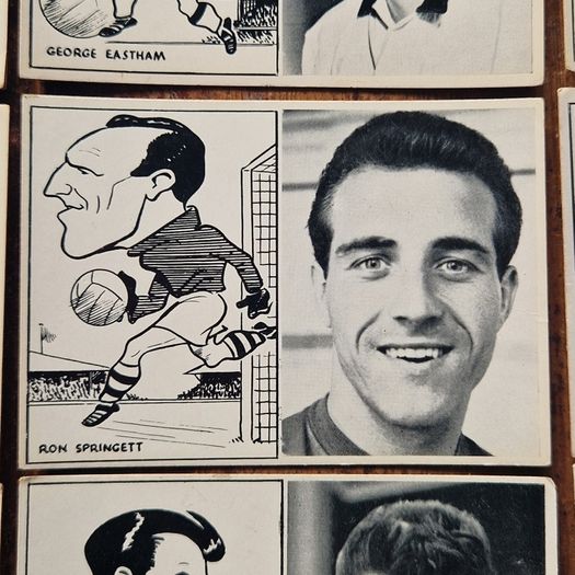 Vintage 1961 Leaf Gum Football Trading Cards, free postage