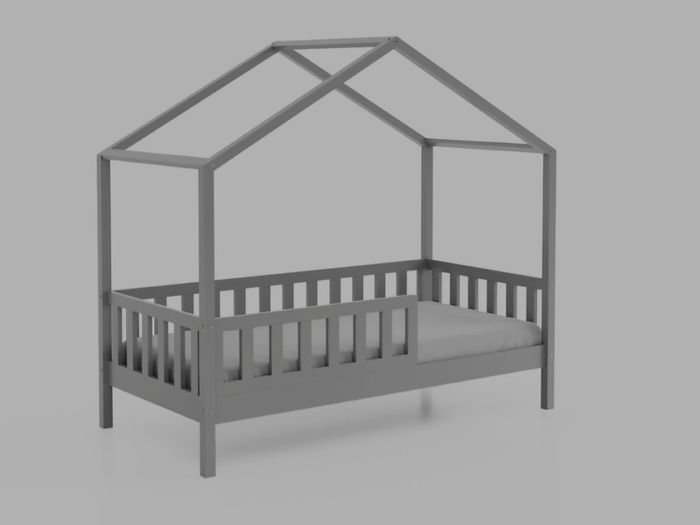 Kids Bed Toddler House Bedroom