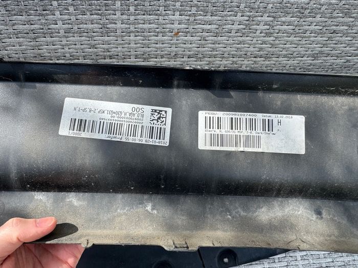 BMW G30 5 Series M Sport OEM Diffuser