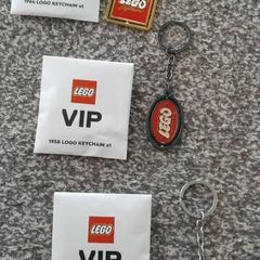 Lego VIP keychains x3