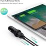Car Charger USB Car Cigarette Lighter 24W Adapter with Total 5V 4.8A Output and Two Guiding LED Lights for iPhone XS/XR/XS Max, Galaxy S9/S8, iPad Pro, and Android Devices Image 8
