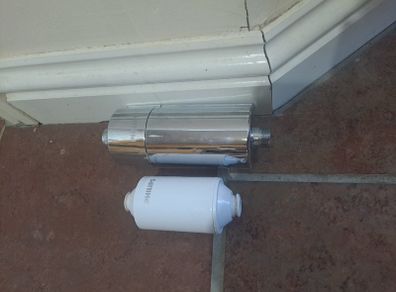 Philips shower water filter