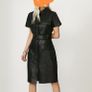 Coast Leather Dress Size Uk 16 Image 4