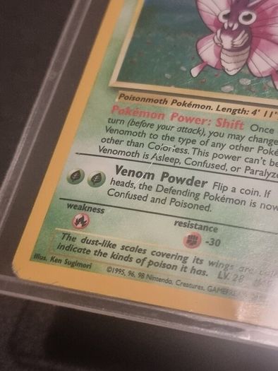 Pokemon TCG Venomoth 13/64 Jungle Holo