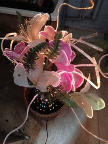 fibre optic flower light