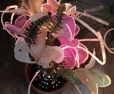 fibre optic flower light