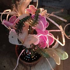 fibre optic flower light