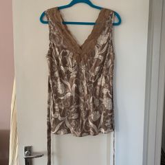 vintage y2k 100% silk camisole  top