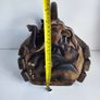Vintage wooden box magazine holder Elephants relievo sculpture animals Image 7