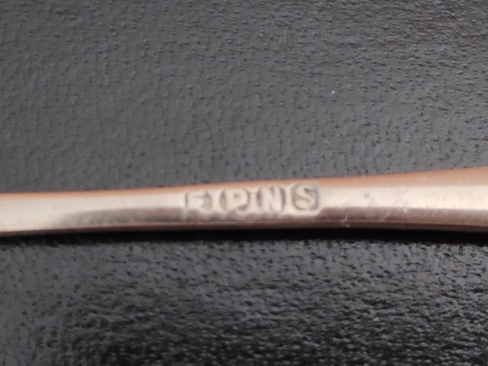 Vintage EPNS baby food pusher