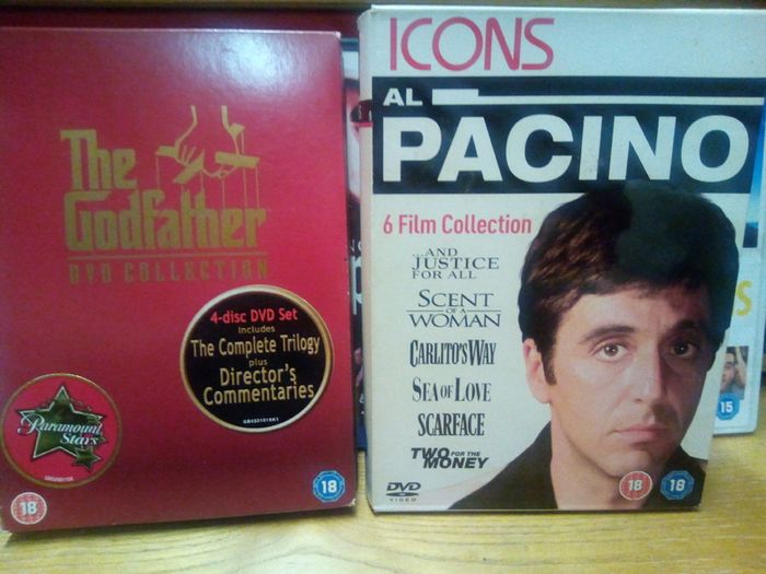 Al Pacino Dvd Collection 12 Movie Bundle Godfather Serpico Scarface Carlito's Way Etc