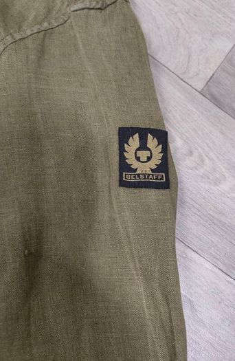 Belstaff Pure Linen Shirt Mens Large