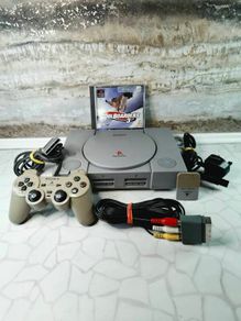 Sony PlayStation 1 PS1 Fat SCPH-9002 Console unboxed Tested works DualShock PAL