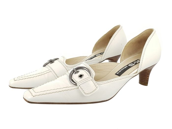 Ladies Italian KS Low Heels Shoes size EUR37