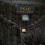 Navy Ralph Lauren scallop edge cardigan Image 2