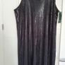 ESTAN FUTURA high shine black dress Sz 12 and Sz 14- Bnwt Rrp 95 Image 7