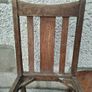 Antique Chair From The 1900's - Vintage Furniture Collectors Restoration Project - Retro Collectable Image 5