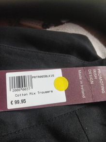 Women's black trousers