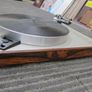 Hifi Gold Legendary Luxman PD264 from the Japanese Golden era 1970s Direct Drive Turntable Auto lift brushed aluminium Top plate Image 6