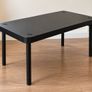 2 x IKEA Modern Coffee Tables - Oak Effect & Black - Sold Together Image 3