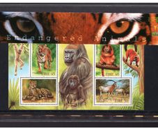1998 Ireland Endangered Animals Stamp Miniature Sheet Presentation Pack