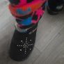 skechers knitted light up boots Image 7
