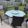 garden table and chairs Image 2