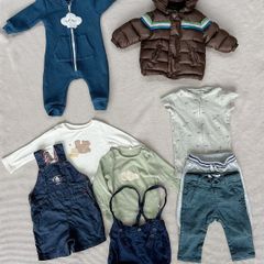 10 Items Essential Baby Boy Winter Clothes Bundles 6-9 Months